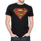 DC Comics Superman Distressed Logo Black T-Shirt