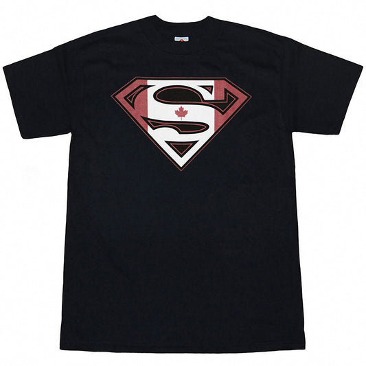 Superman Canadian Shield Adult T-Shirt