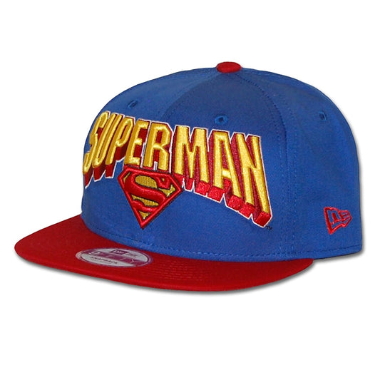 New Era Hero Block Superman Logo 9Fifty Snapback Hat