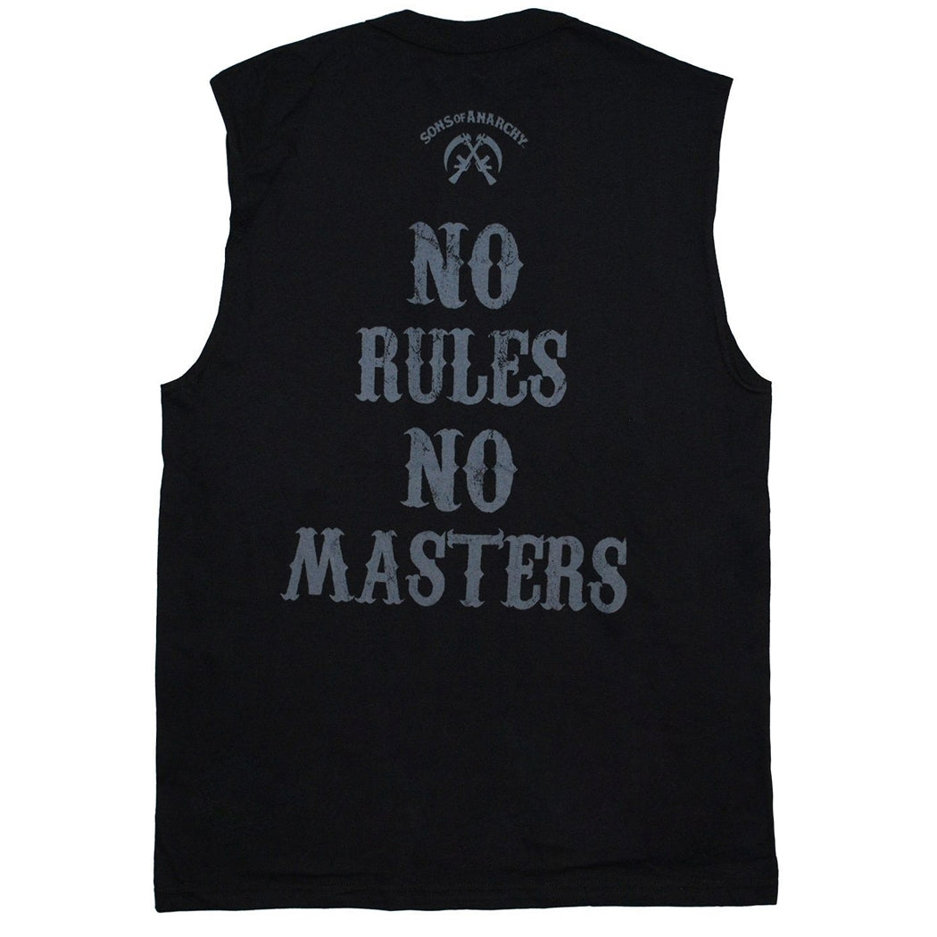 Sons of Anarchy No Rules No Masters Muscle T-Shirt