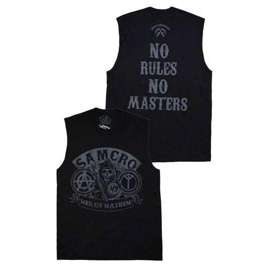 Sons of Anarchy No Rules No Masters Muscle T-Shirt