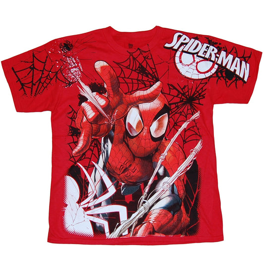 Spider-man Jumbo Print Youth T-Shirt