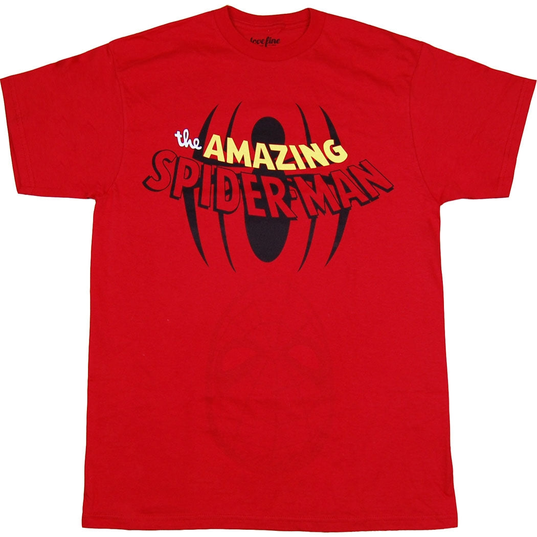 Amazing Spider-man Flip Over Spidey Mask T-Shirt