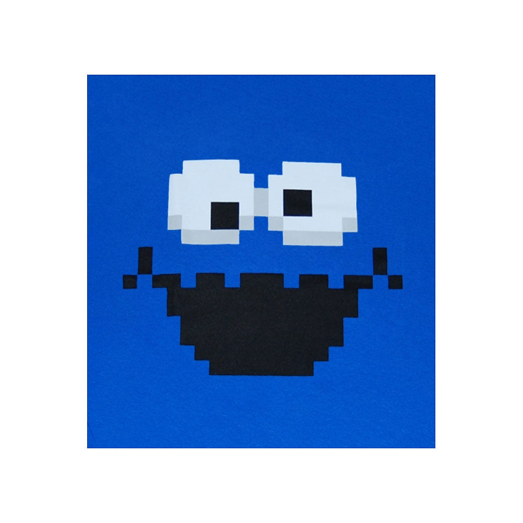 Sesame Street Cookie Monster Pixel T-Shirt