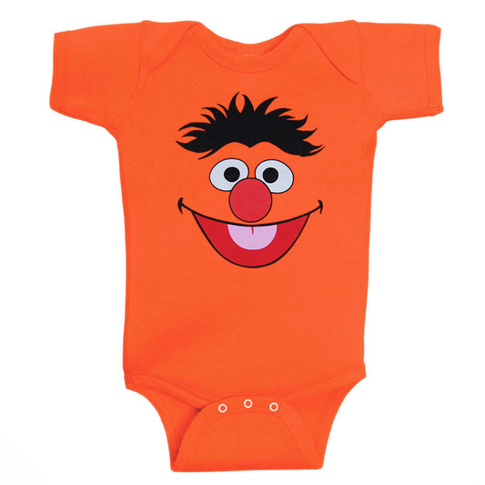 Sesame Street Ernie Face Infant Onesie Romper