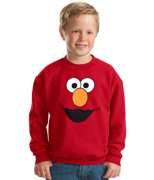 Sesame Street Elmo Face Toddler Sweatshirt