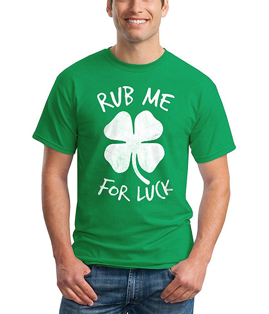 St. Patrick's Day Rub Me for Luck T-Shirt