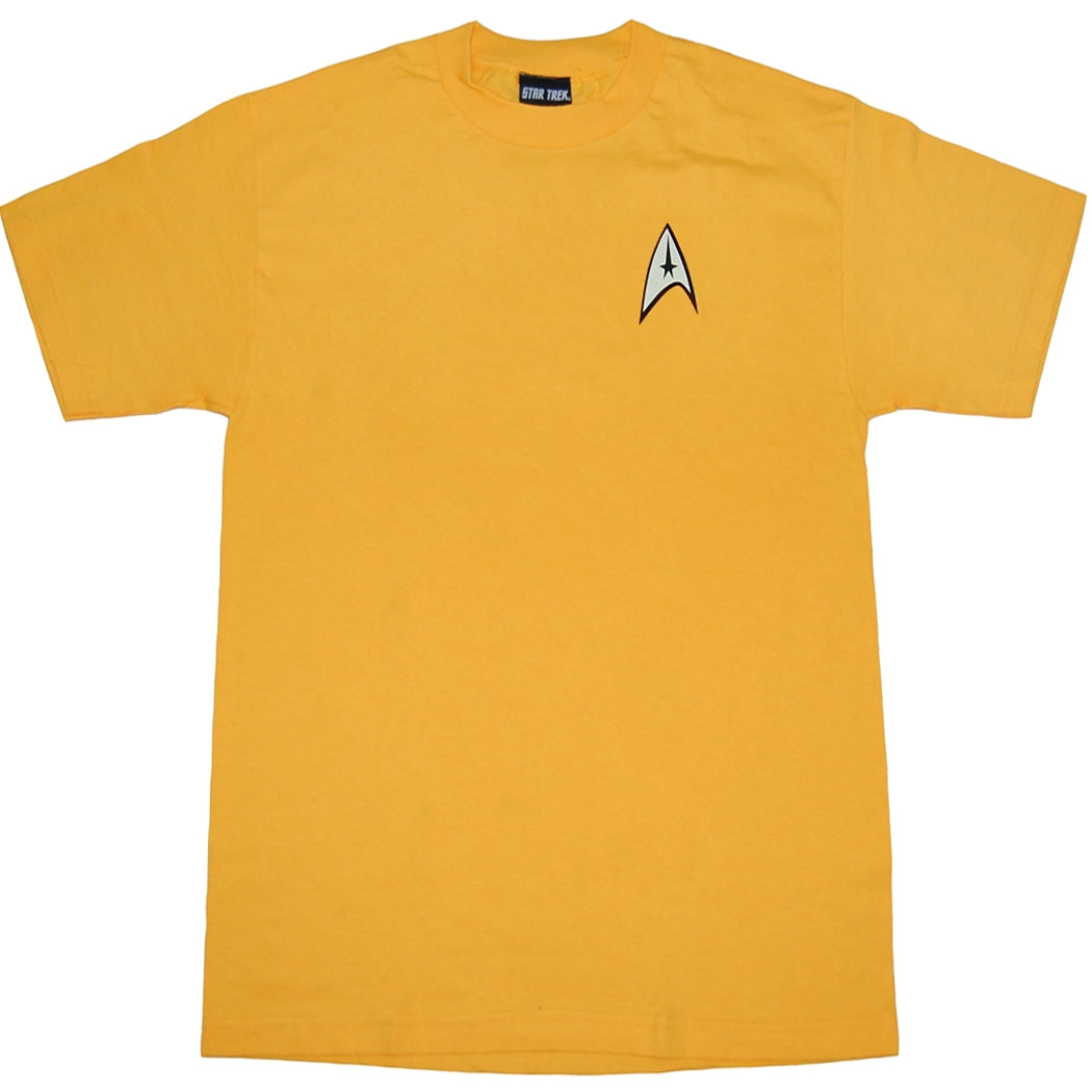 Star Trek Command Captain Kirk Uniform T-Shirt – AnimationShops