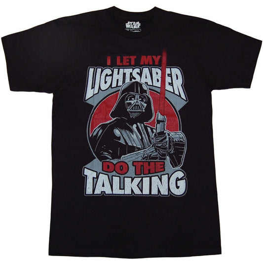 Star Wars Let My Lightsaber T-Shirt