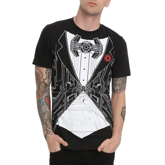 Star Wars Tie Fighter Tux Costume T-Shirt