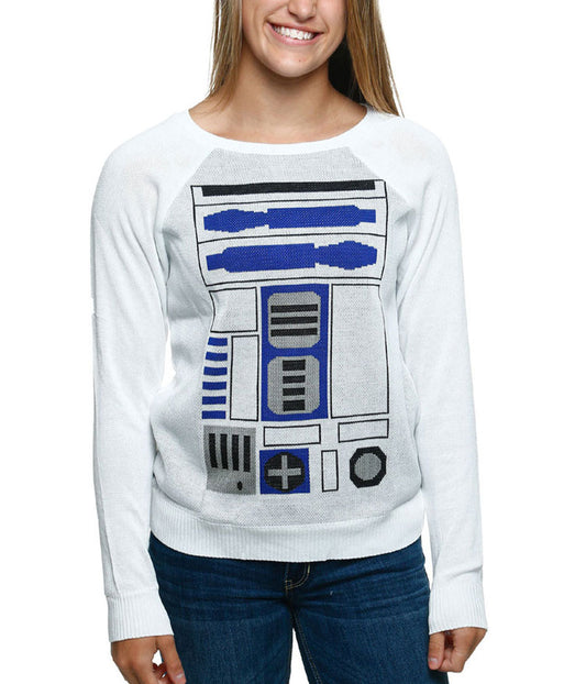 Star Wars R2-D2 Simple Junior Women's Sweater