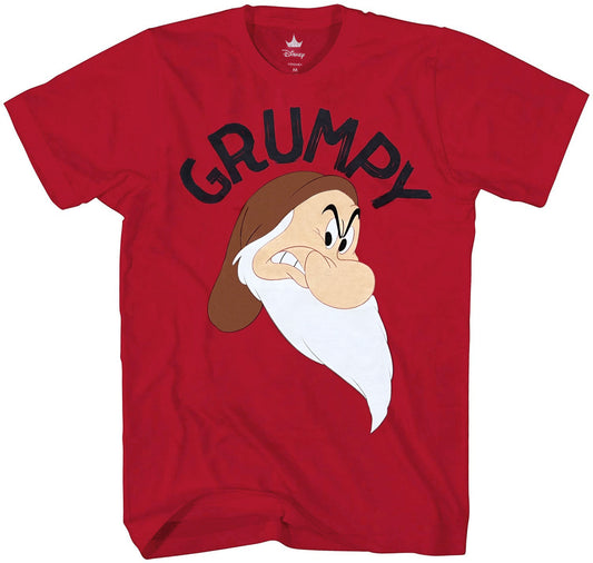 Snow White and Seven Dwarfs Grumpy Face T-Shirt