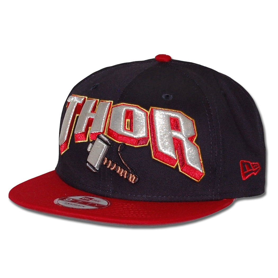 New Era Hero Block Thor Logo 9Fifty Snapback Hat