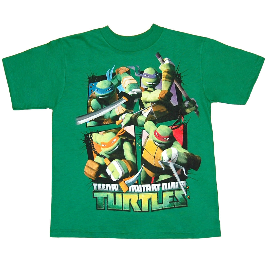 Teenage Mutant Ninja Turtles Epic Group Juvenile T-Shirt