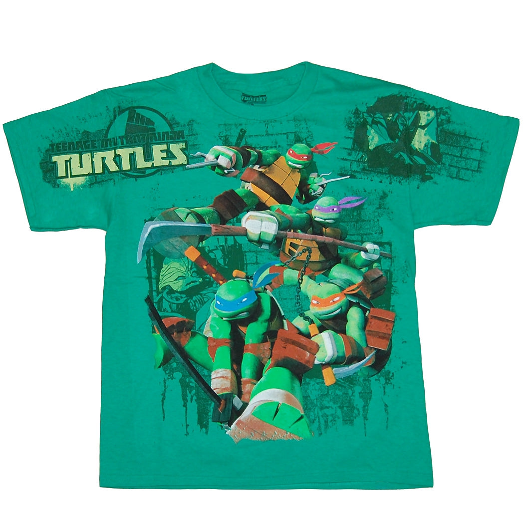 Teenage Mutant Ninja Turtles Jumbo Print Youth T-Shirt