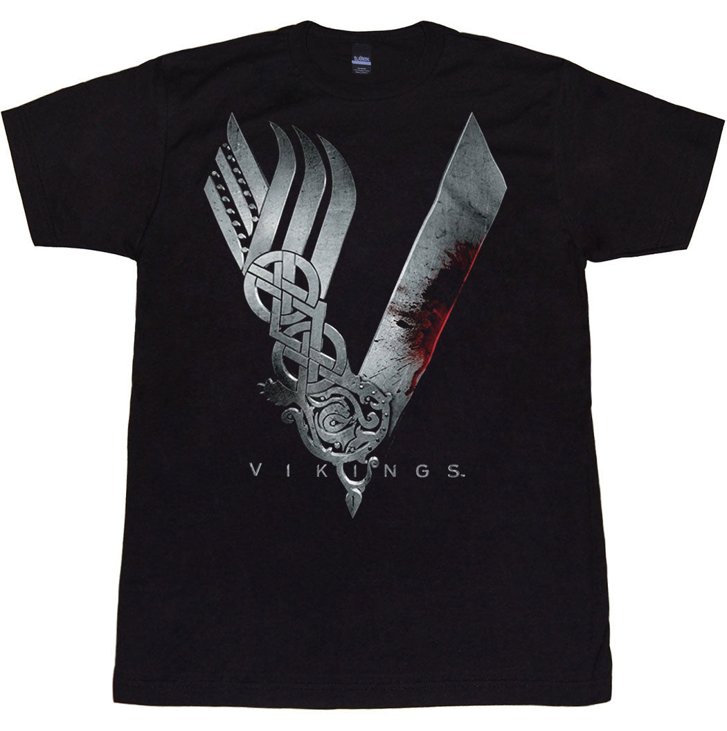 Vikings Big V Logo T-Shirt