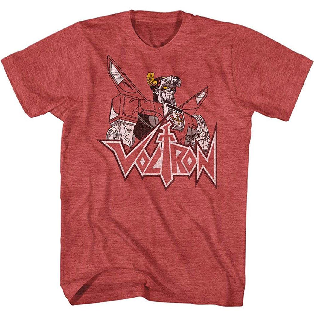 Voltron Faded Logo Vintage T-Shirt
