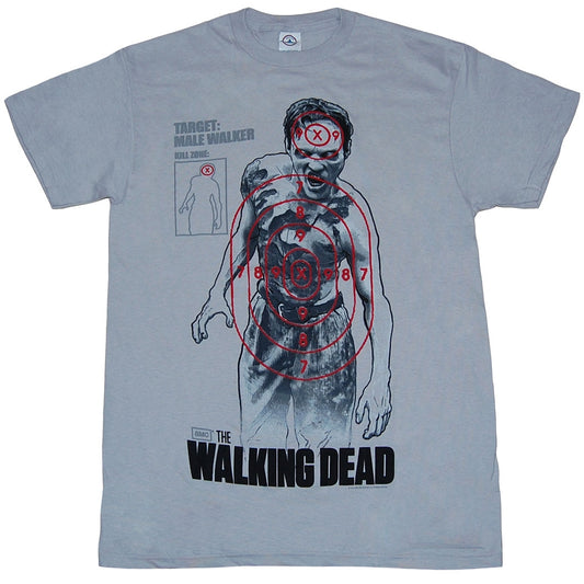 Walking Dead Zombie Target T-Shirt