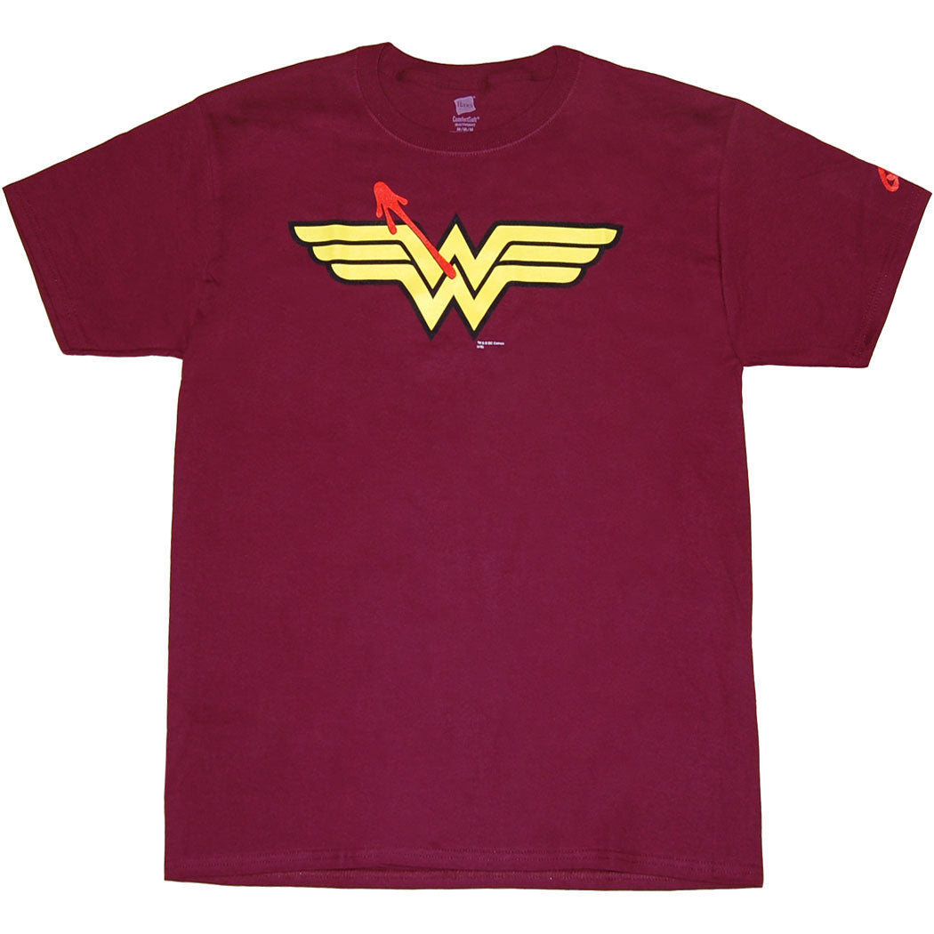 DC Watchmen Crossover Wonder Woman Symbol T-Shirt