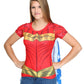 Wonder Woman Sublimated Cape Costume T-Shirt