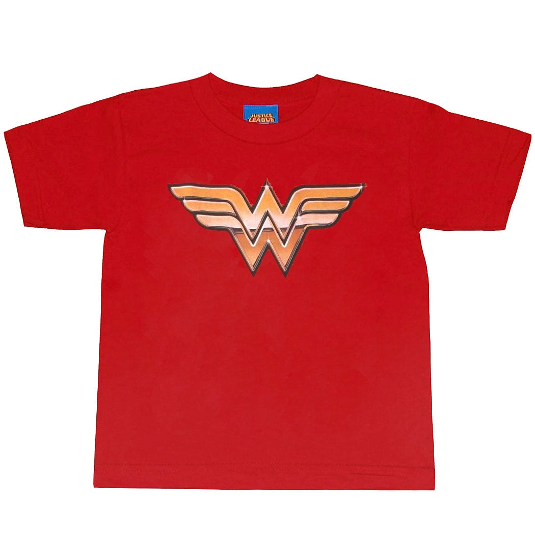 Wonder Woman Golden Symbol Juvy Kids T-Shirt