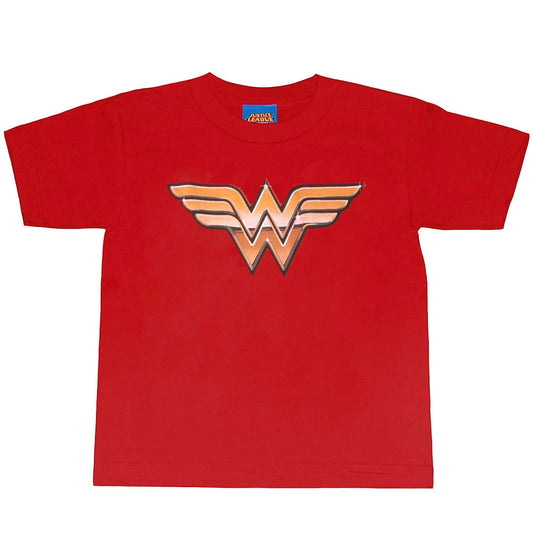 Wonder Woman Golden Symbol Juvy Kids T-Shirt